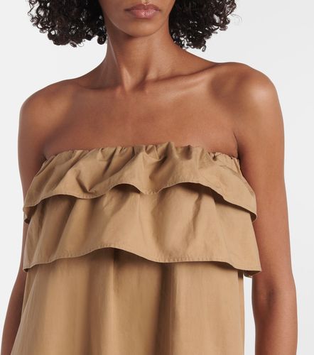 Maxikleid aus Baumwolle - Saint Laurent - Modalova