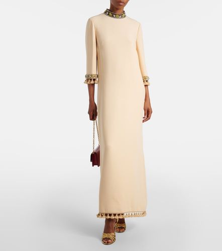 Cady Couture embellished silk gown - Valentino - Modalova