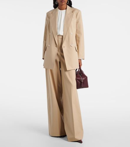 Suez double-breasted cotton-blend blazer - Max Mara - Modalova