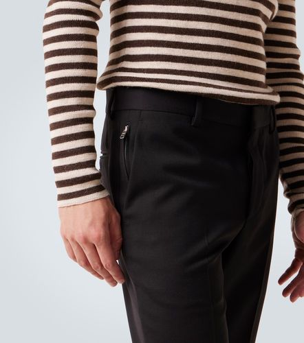 Prada Virgin wool straight pants - Prada - Modalova