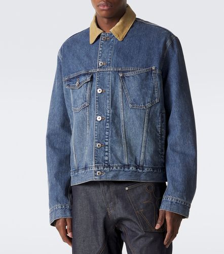 JW Anderson Jeansjacke mit Cord - JW Anderson - Modalova