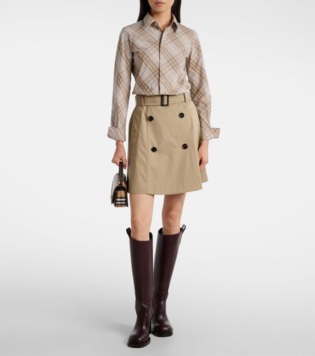 Falda envolvente de algodón - Burberry - Modalova