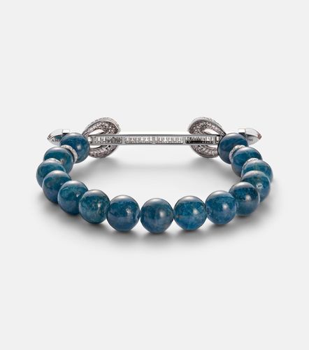 Pulsera Chakra de oro blanco de 18 ct con diamantes - Ananya - Modalova