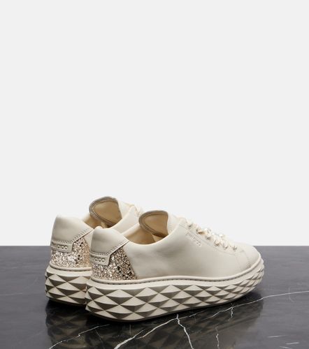 Diamond Light Maxi leather sneakers - Jimmy Choo - Modalova