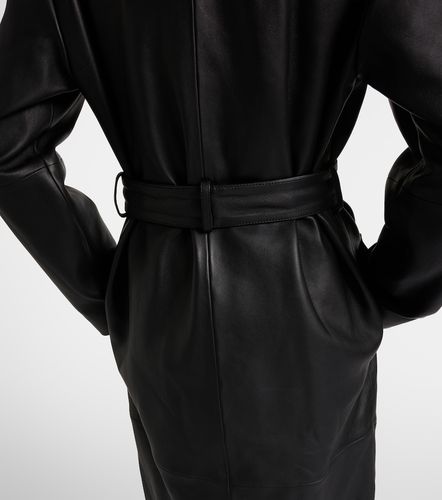 Toteme Belted leather coat - Toteme - Modalova