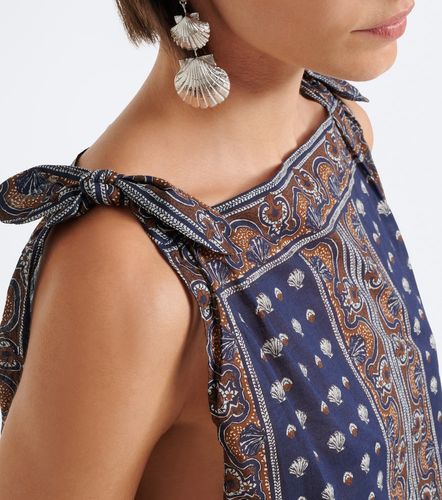Amalia printed cotton voile top - Doen - Modalova