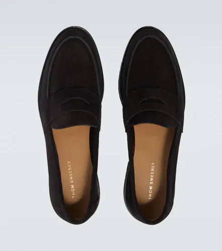 Thom Sweeney Suede penny loafers - Thom Sweeney - Modalova