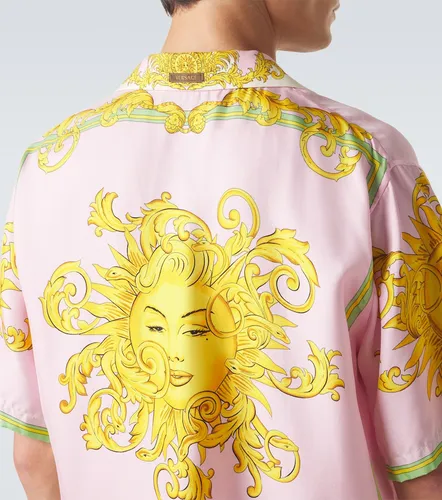 Versace Camisa de seda estampada - Versace - Modalova