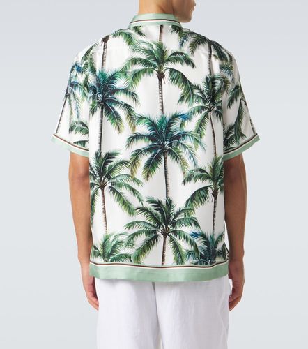 Camisa de sarga de seda estampada - Dolce&Gabbana - Modalova