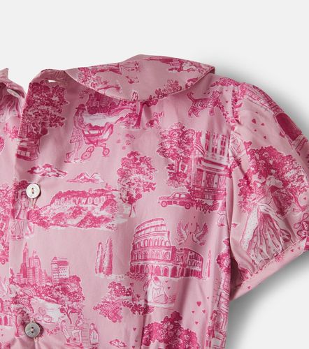 X Nicky Hilton vestido Theodora de algodón estampado - La Coqueta - Modalova