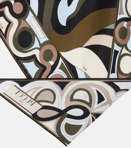 Pucci Marmo silk twill scarf - Pucci - Modalova