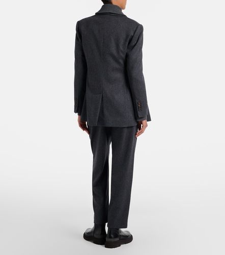 Wool straight pants - Brunello Cucinelli - Modalova