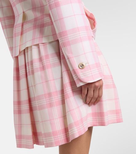 Checked wool-blend blazer - Vivienne Westwood - Modalova