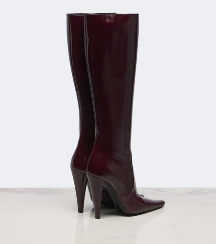 Saint Laurent Stiefel 77 aus Leder - Saint Laurent - Modalova