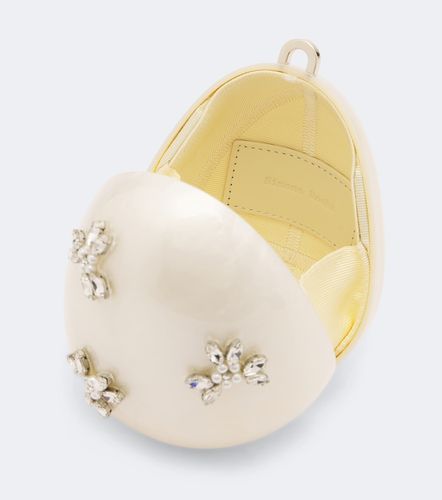 Egg crystal-embellished clutch - Simone Rocha - Modalova