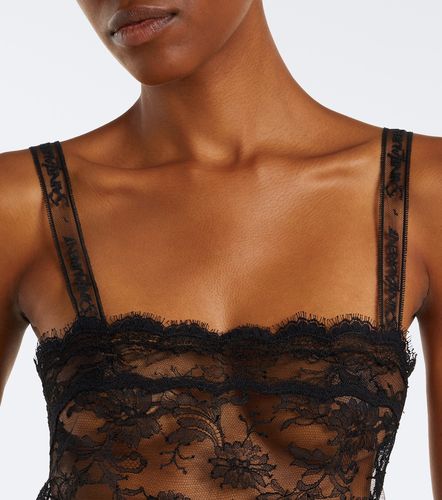 Saint Laurent Top in pizzo - Saint Laurent - Modalova