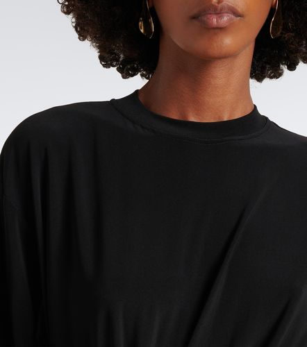 Asymmetric draped jersey top - Sportmax - Modalova