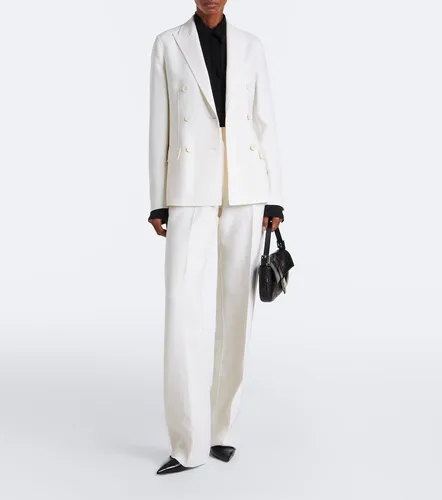 Double-breasted virgin wool blazer - Fendi - Modalova
