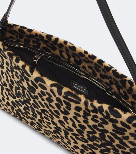 Amanu Clutch Mali de pelo estampado - Amanu - Modalova