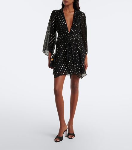 Vestido corto Clove de chifón con lunares - Rixo - Modalova