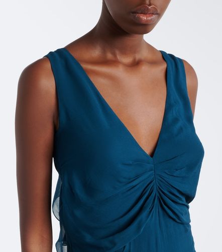 Jumpsuit in chiffon plissé - Jacques Wei - Modalova