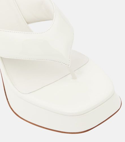 Patent leather platform sandals - Gia Borghini - Modalova