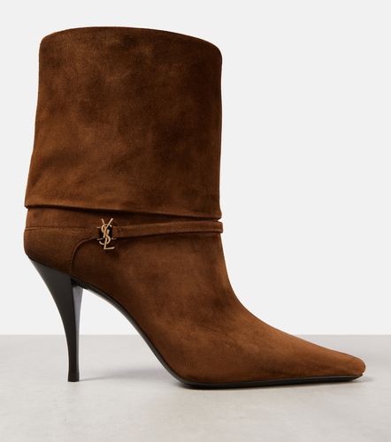 Botines Niki 90 de ante - Saint Laurent - Modalova