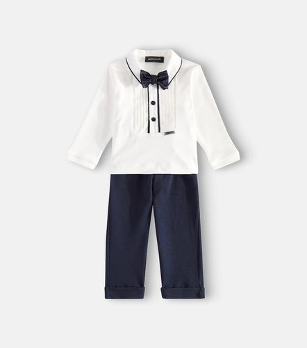 Bebé - set de sudadera y pantalones de algodón - Monnalisa - Modalova