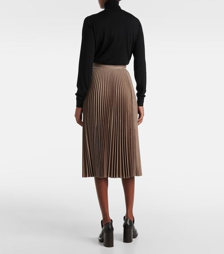 Burberry Pleated wool midi skirt - Burberry - Modalova