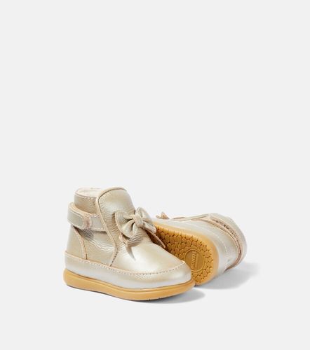 Bebé - botines Cemilla de piel metalizada - Donsje - Modalova