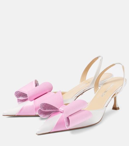 Le Cadeau satin slingback pumps - Mach & Mach - Modalova