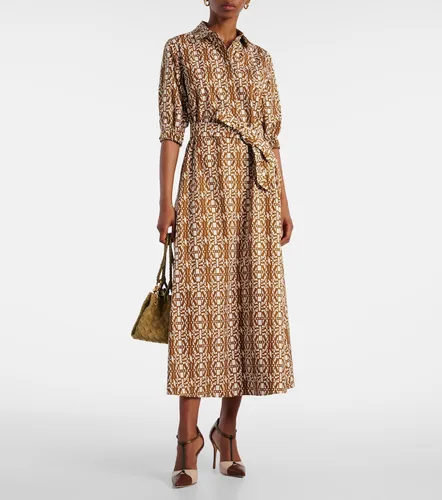Vestido midi Luxgi de algodón estampado - Max Mara - Modalova