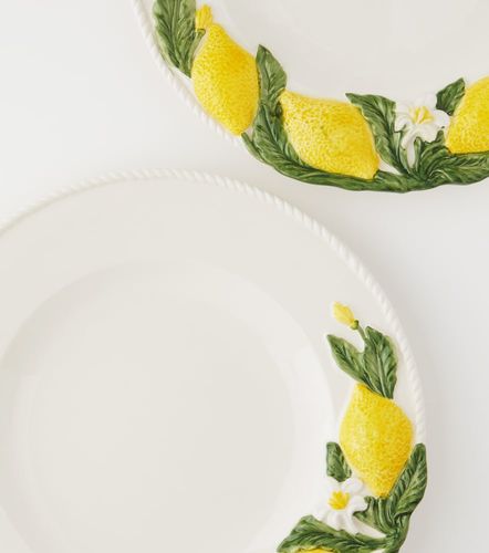 Set di 4 piatti piani Lemon - Les-Ottomans - Modalova