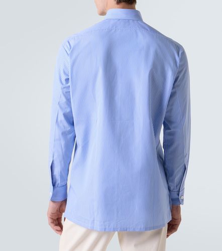 Camicia in popeline di cotone a righe - Charvet - Modalova