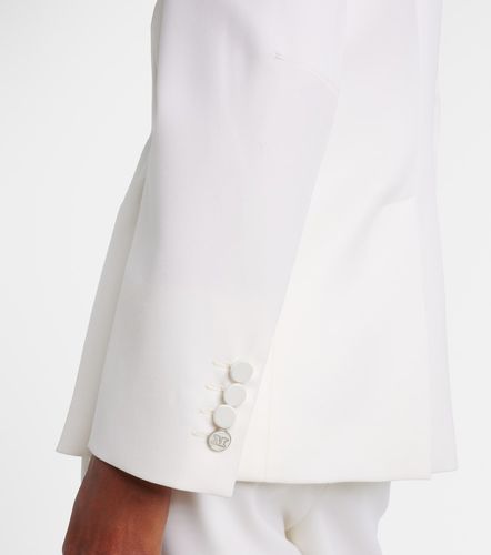 Blazer aus Schurwolle mit Satin - Max Mara - Modalova