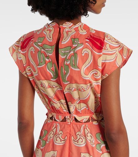 Vestido largo Noreen de algodón estampado - Poupette St Barth - Modalova
