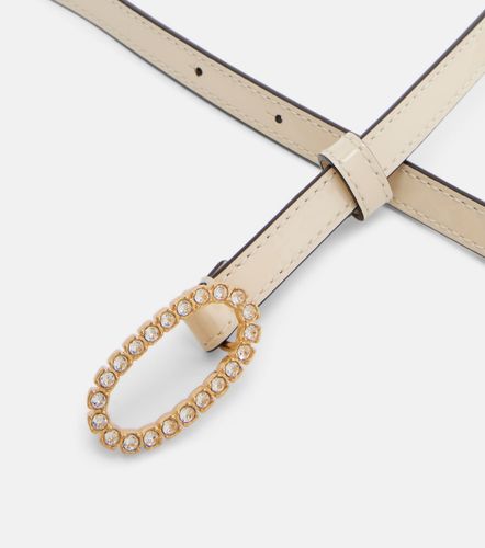 Embellished leather belt - Valentino Garavani - Modalova