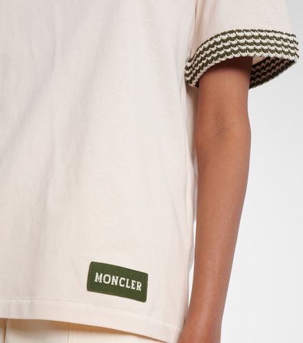 Camiseta de jersey de algodón - Moncler - Modalova