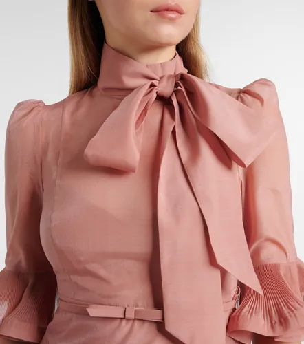 Tiered pleated midi dress - Zimmermann - Modalova