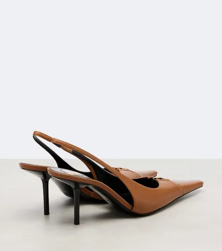 Slingback-Pumps Babylone Breteuil aus Leder - Saint Laurent - Modalova