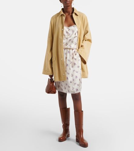 Top lencero Shiny Daydream de satén de seda floral - Dorothee Schumacher - Modalova