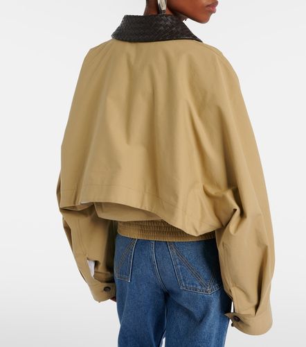 Blouson Intrecciato mit Leder - Bottega Veneta - Modalova
