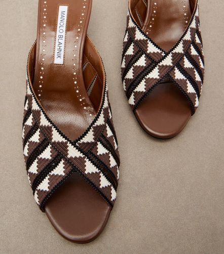 Trofesamu knitted mules - Manolo Blahnik - Modalova
