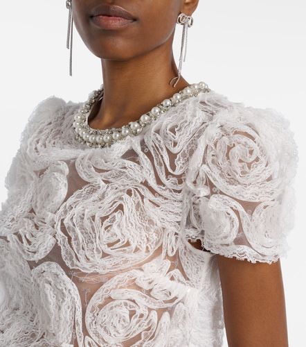 Self-Portrait Tulle lace top - Self-Portrait - Modalova