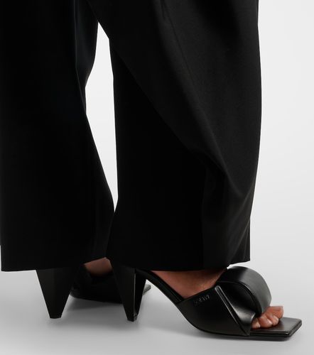 Loewe Origami leather mules - Loewe - Modalova