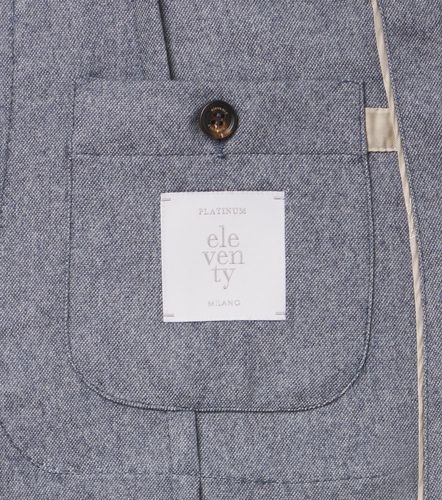 Blazer in lana, cotone e cashmere - Eleventy - Modalova