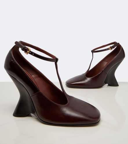Sandali in pelle con zeppa - Dries Van Noten - Modalova