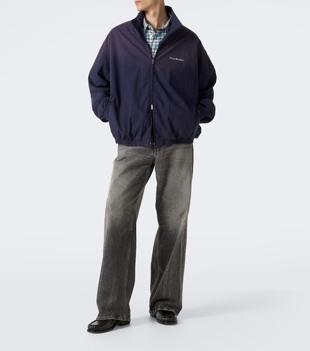 Logo cotton poplin jacket - Acne Studios - Modalova