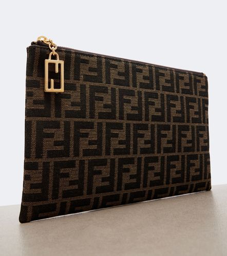 Fendi Tube Medium FF Zucca pouch - Fendi - Modalova