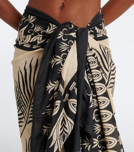 Pareo de algodón estampado - Johanna Ortiz - Modalova